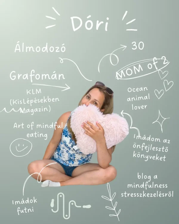 Vorsléger Dóri – a Kis Lépésekben alapítója